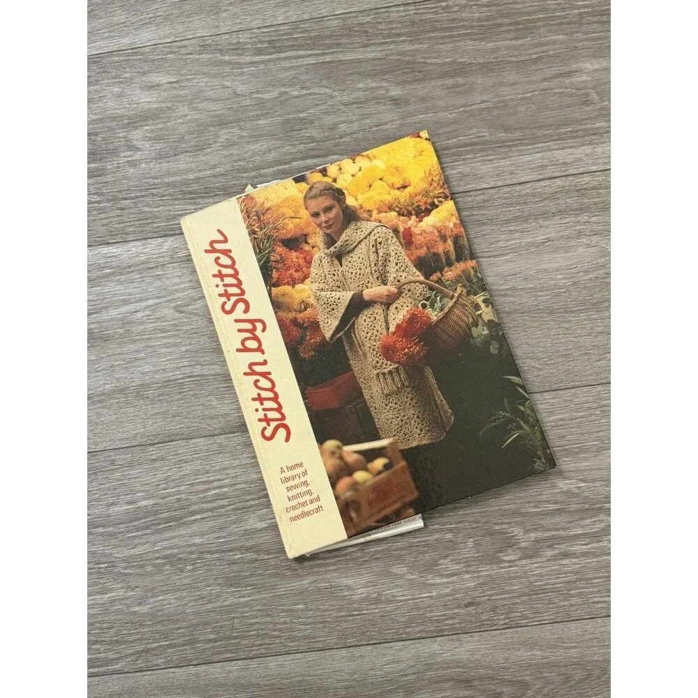 Vintage Stitch by Stitch Needlecraft Book | Home Sewing, Crochet, Knitting
